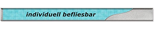 – Canaleta para desagüe de ducha acero inoxidable – Desagüe para plano: Modelo individualmente befliesbar 65 cm
