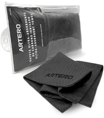 ARTERO Samba Panno Magico Ultra Assorbente per Cani | Asciugamano Asciugatura Rapida | Riduce 60% Tempo di Asciugatura | Materiale Ionizzato Antibatterico al Carbonio | 85x33cm | Cani Gatti Cavalli