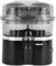 GEEPAS Electric Citrus Juicer Machines | Dual Head Built-in Slicer One-Touch Operation | Fast Juice Extraction for Orange/Lemons/Lime | Twin Juice Maker BPA Free Easy Clean | 2 Year Warranty Black