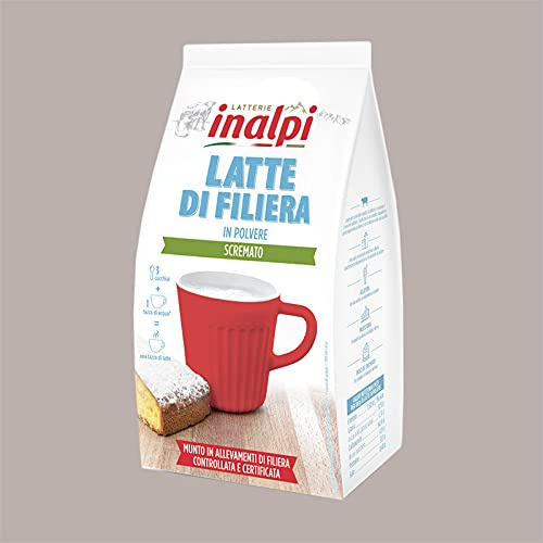 Latte di Filiera Scremato In Polvere Italiano Alta Qualità INALPI - 1 Kg - Lucgel