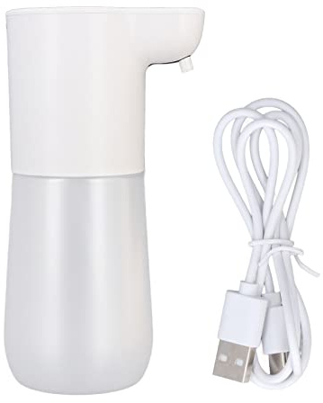 Dispensador de Jabón Automático Eléctrico sin Contacto 600ml, Dispensador de Desinfectante para Manos con Batería, Tipo de Espuma