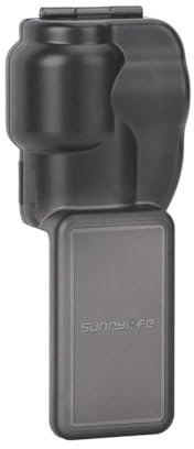 LZYWOD Sunnylife - Custodia protettiva per fotocamera DJI Osmo Pocket 3, copertura protettiva per schermo in silicone, 3 accessori per Gimbal Fall, Nero , moderno