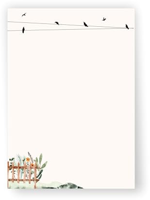 Briefpapier Gartenglück (20, DIN A4)