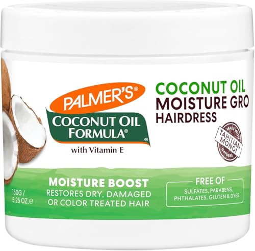 Palmer Coconut Oil Formula Moisture-Gro Conditioning Hairdress 150g PACK OF 2