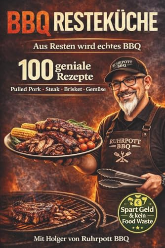 Leftover BBQ – Aus Resten das Beste: Über 100 kreative Grillrezepte und plus 100 Zero-Waste-Tipps zur Resteverwertung von Pulled Pork, Brisket, Gemüse & Co. – nachhaltig genießen statt verschwenden