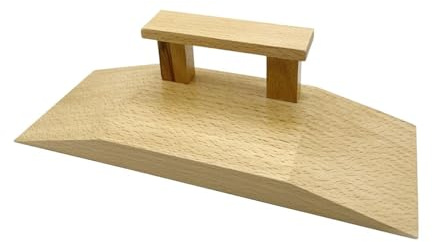 Jiuvaso Rampa in Legno per campi Sportivi, Accessorio per Allenamento con tavola da Palmo Fast Tricks Premium per Ragazzi e Ragazze.
