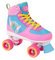 HUDORA Roller Skates Wonders in versch. Größen - Bequeme Kinder Rollschuhe in coolem Design - stilvolle Rollschuhe für Kinder & Jugendliche - Roller Schuhe aus hochwertigem Kunstleder