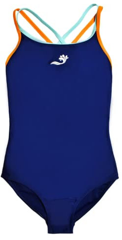 Soaked Bademode für Mädchen, Blau, 10-11 Jahre