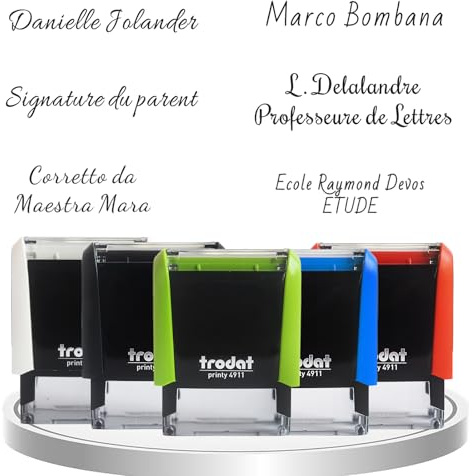 OATTIS Timbro autoinchiostrante personalizzato, 7,6 x 7,6 x 5,1 cm, nero, rettangolare, in plastica, timbri aziendali, individui, piccole imprese o organizzazioni