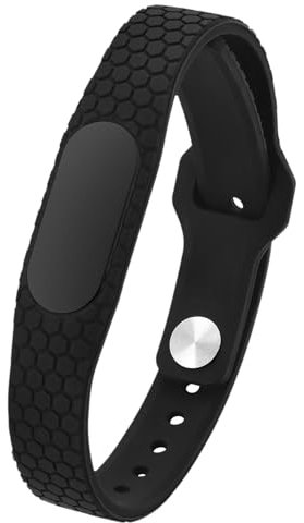 JewelryWe Silikon Armband für Herren Damen: Schwarz Notfallarmband Edelstahl Silikonband einfache verstellbare Gummi-Armbänder ID-Armbänder mit Gravurplatte Geschenk für Frauen Männer