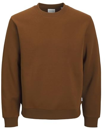 JACK & JONES Jjebradley Sweat Crew Noos Homme Jjebradley Sweat Crew Noos, Robe de Lune., S