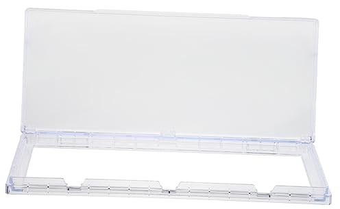 HOMSFOU Cubierta protectora de enchufe de ranura resistente a la intemperie para enchufes eléctricos al aire libre, diseño ultrafino, fácil instalación, protección contra salpicaduras para baños y