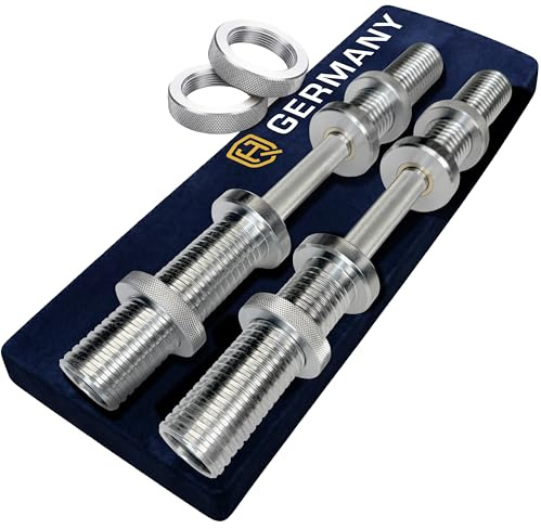 HQ Germany® Kurzhantel 50mm [Premium Nadellager] - olympisches 2er-Set