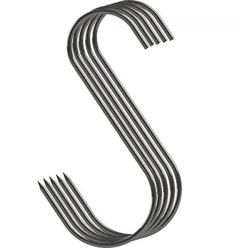 E-BEST-OFFER Lot de 5 crochets traditionnels pour fumer la viande