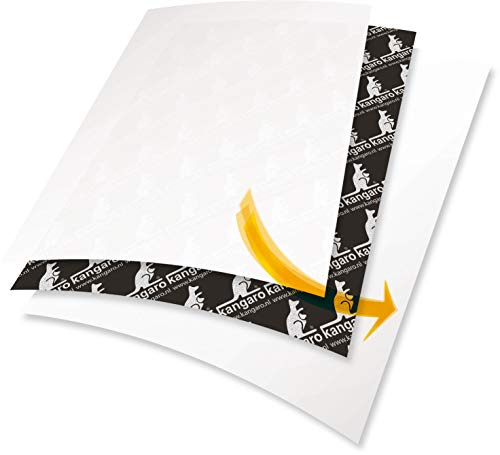 Kangaro K-7800966 Lot de 10 feuilles de papier carbone Noir Format A4 21 x 31 cm