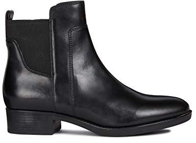 Geox Femme D Felicity G Bottines, Black, 41 EU
