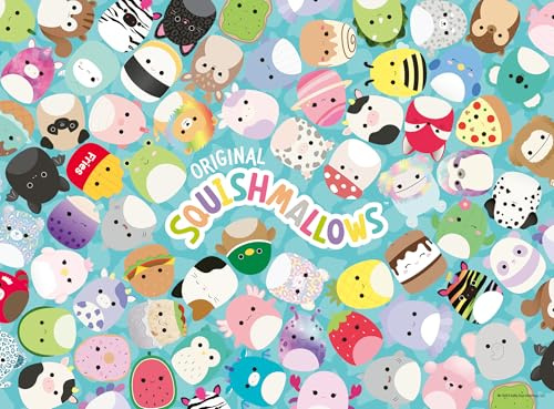 Ravensburger Squishmallow Gifts for Girls and Boys - 200 Piece Jigsaw Puzzle for Kids Age 8 Years +