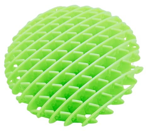 alldoro 60357 Fidget Worm - Jouet sensoriel Tendance en Plastique, ver Anti-Stress pour Enfants et Adultes, Glow