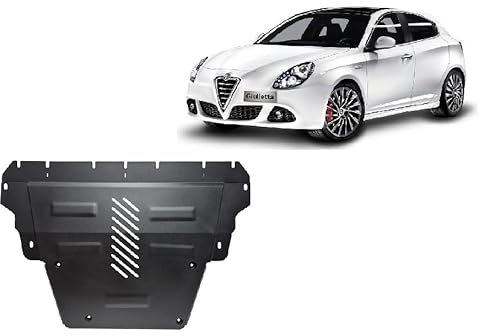 Scut Protection Protección metálica bajo motor compatible con Alfa Romeo Giulietta - (2010-2020)