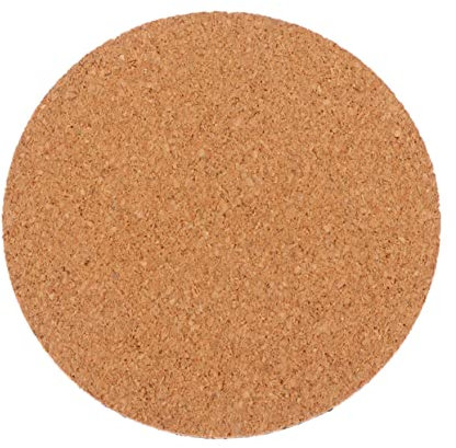 Abaodam Tappetino per Fiorier in Sughero Sottobicchiere Rotondo per Piante Sottovaso per Tappetino per Piant Esterno