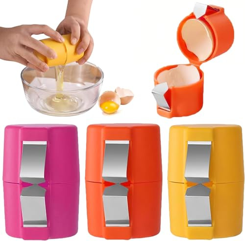 Egg Peeler 3 Pcs,Egg Shell Opener,Steel Egg Peeler for Hard Boiled Eggs for Raw Eggs for Home Dorm Kitchen