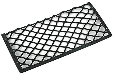 Jutta - Rete elastica per auto, 36 x 18 cm, in rete, Accessori Auto Interno Porta Oggetti, per riporre i bagagli, riviste, Rhombus Net T4 T5 T6 Van Caravan RV camion bagagliaio