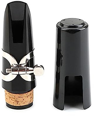 Yisawroy Mundstück für Klarinetten, B-Klarinettenkopf, Bakelit-Mundstück, Bb-Klarinette, Mundstück mit Blattschraube und Kappe