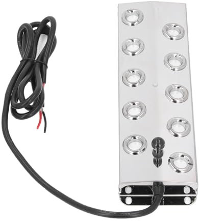 Srliya Humidificador Nebulizador, Generador de Niebla Ultrasónica, 10 Cabezales DC45-48V, 1,5 M de Longitud del Cable, Nebulizador Ultrasónico para Fuente de Estanque de Agua