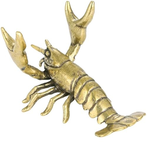 Porte-stylo amusant en forme de homard pour haltérophilie - Porte-stylo de bureau en métal - Porte-stylo de bureau - Porte-stylo de bureau - Pour les amateurs de papeterie