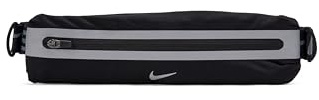 Nike Kids Slim 4 Running belt, Black/Black/Silver, One Size