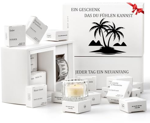 Arbolisse Geschenke für Frauen Duftkerzen Geschenkset 12 Stück- Verborgene Botschaft erscheint beim Abbrennen-Geburtstagsgeschenk für Frauen, Muttertagsgeschenke für Mama, Beste Freundin Geschenk