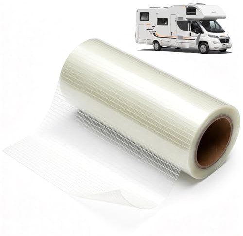 YUFFQOPC RV Markise Reparaturband für Markisen,15cm x 9 m,Zelt Reparaturset, Segeltuch Reparaturband,Hochklebrig Abriebfest, Reparatur für Segeltuch, Markise, Campazelt und Outdoor Plane