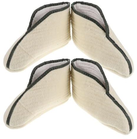 VINTORKY 2 Pares de Calcetines para Botas de Esquí de Lana Cálidos y Cómodos, Forros Térmicos para Botas Hunter Ideales para Senderismo y Ambientes Fríos