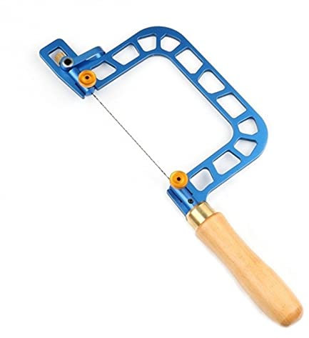 Estone - Sega per sega, da 10,2 cm, lama in metallo, per lavorazione del legno a mano, sega a telaio, per falegnameria