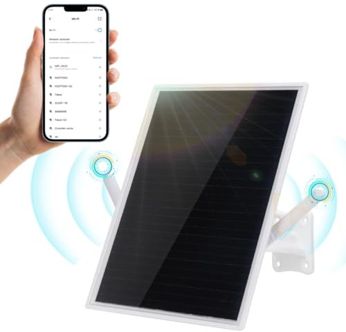 WILDGAMEPLUS 15W 25000mAh Solar Powered 4G LTE WiFi6 Router con Ranura para SIM,Outdoor Wi-Fi6 Wireless 4G Mobile WiFi Hotspot 195Mbps 2.4GHz Modem for All Network Camera Phone Laptop Tablet PC TV