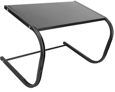 Support de Grille-Pain de Comptoir à 2 Niveaux, Matériau Robuste en Acier au Carbone, Conception en Forme de L, étagère de Garde-Manger Peu Encombrante pour Organisateur de