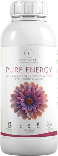 PURE ENERGY – Concime Biologico Liquido Made in Italy per Piante da Appartamento, Orto e Giardino – Biostimolante Naturale 1 kg per Radici Forti e Foglie Rigogliose