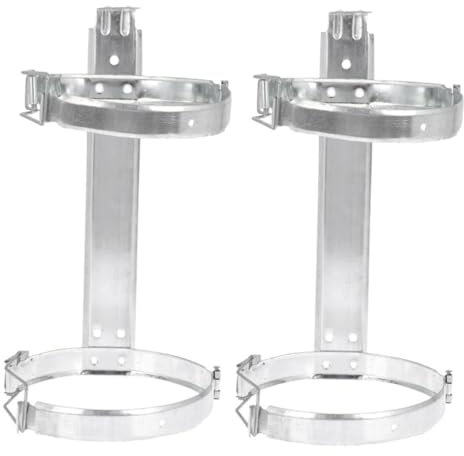 HOMOCONO 2 Stück Aufhängerhalterung Für Feuerlöscher Wandhalterung Feuerlöscherhalterung Halter Für Feuerlöscher Wandmontage Feuerlöschermontage Halter Für Wandhalterung Für Feuerlöscher