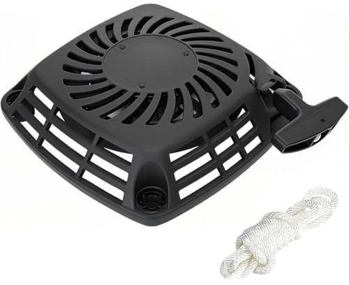 ZAMDOE Ensemble de lanceur à rappel pour Kawasaki FJ180V FJ180 FJ151V DS095 pour Toro pour EXMARK pour MTD tondeuse à gazon, génératrice, démarreur manuel 49088-7023 49088-2582, avec câble de traction