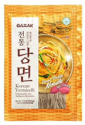 GARAK Korean Sweet Potato Vermicelli Glass Noodles (500g) Halal