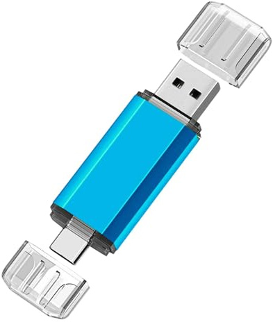 USB-minne, 2 i 1 USB C, 256 mb bärbart USB-minne, dubbel användning för bärbara telefoner och datorer, för att lagra foton, filer och musik