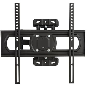 Link Support Mural pour TV jusqu'à 40 kg, de 32 à 55 jusqu'à VESA 400 x 400 avec 3 Noeuds Orientation Haute/Basse 5-10 ° Orientation latérale 45°