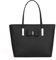 kukubird Cute Bow Tie Women's Minimal Casual Shopping Zipper Closure Crossbody Bag With Zipper Shoulder Bag-Black