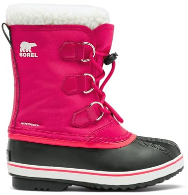 Sorel Yoot Pac nylon vattentäta snöstövlar, Bright Rose, 3.5 UK, Ljus ros, 3.5 UK