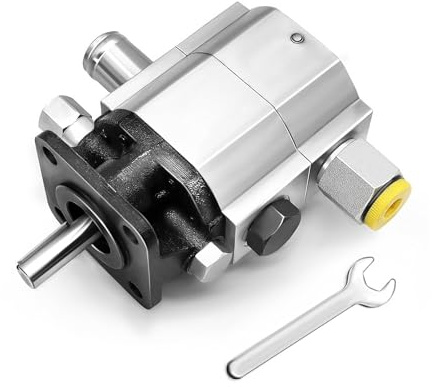 Nakkaa 11 GPM 2 Stage Hydraulic Log Splitter Pump Aluminum Gear Pump