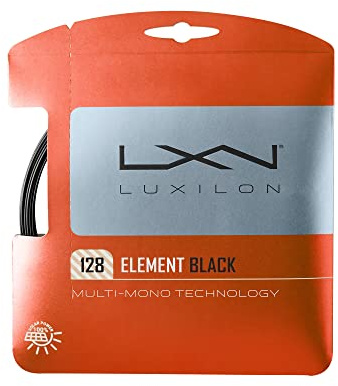 Luxilon Element 130 Tennis String - Set, Black