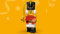 FCP LEGO Series 23 Nutcracker Soldier Minifigure 71034 (Bagged), Yellow,green