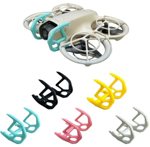 Hesupy för DJI Neo drönare gimbal stötfångare skydd lins säkerhet anti-kollisionsskydd kamera gimbal skydd skyddsstång tillbehör (ljusblå)