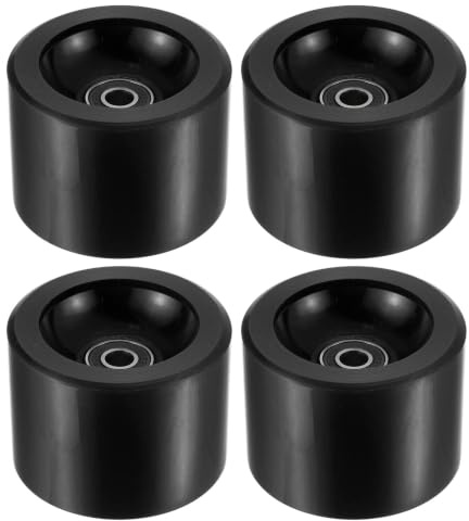 TA-VIGOR Skateboard Wheel with Bearings ABEC-9, Street Wheels for Skateboards Cruiser Wheel Replacement 80A, White