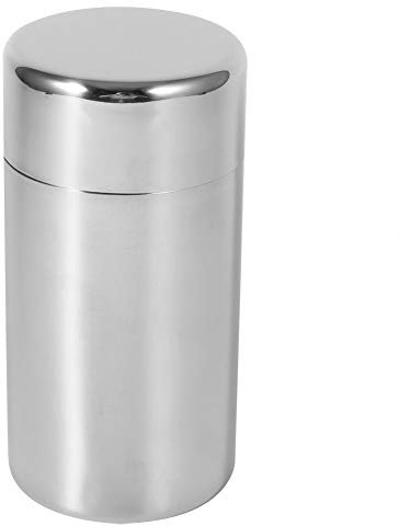 YUMILI Bote de Lata de té, Bote de té de Acero Inoxidable, Botes de Cocina para el hogar para Almacenamiento de azúcar de té y café(L)